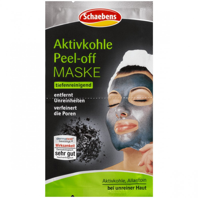 Schaebens Aktivkohle Peel-off Maske (2 x 8 ml) - PZN: 99012136 - AvivaMed -  Ihre Onlinedrogerie