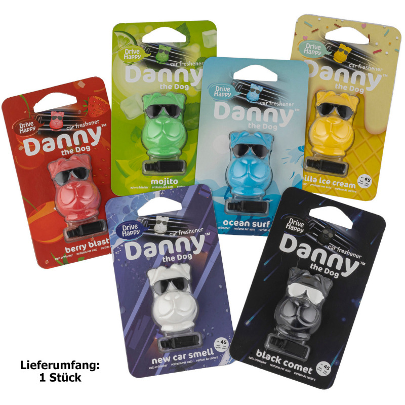 Danny the Dog Autoduft Mint Mojo, grün (1 St.) - PZN: 94070024