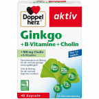 Doppelherz Ginkgo + B-Vitamine + Cholin (40 St.)