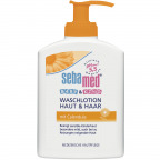 sebamed® Baby & Kind Waschlotion Haut & Haar mit Calendula (200 ml)