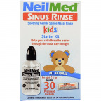 NeilMed® Sinus Rinse Kids Nasendusche Starter Kit mit 30 Dosierbeuteln (Set) [MHD 08/2024]