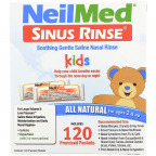 NeilMed® Sinus Rinse Kids Nasenspülsalz (120 Dosierbeutel) [MHD 08/2024]