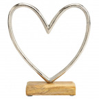 Herz aus Metall, 21 cm (1 St.)