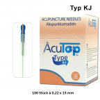 AcuTop Akupunkturnadeln Typ KJ 0,22 x 13 mm (100 St.) [MHD 08/2023]