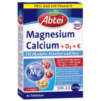 Abtei Magnesium Calcium + D3 + K Depot (42 St.)