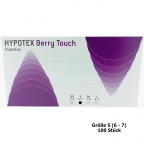 HYPOTEX Berry Touch Untersuchungshandschuhe aus Latex, Gr. S (100 St.)