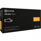 MERCATOR nitrylex® black Gr. XS (100 St.)
