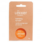 The Lekker Company Lipbalm Orange-Vanilla swirl (8 g)