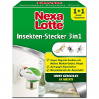 Nexa Lotte® Insekten-Stecker 3in1 (Gerät + 35 ml) [Sonderposten]