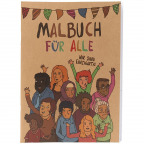 Hautfarben "Malbuch für Alle" (1 St.)