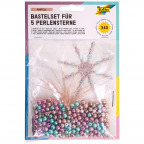 folia Bastelset für Perlensterne "Pastell" (1 Set)