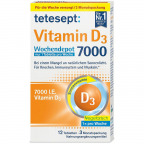 tetesept Vitamin D3 7000 Wochendepot (12 St.)