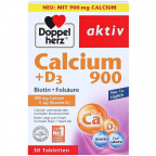 Doppelherz Calcium 900 + D3 + Biotin + Folsäure (30 St.)