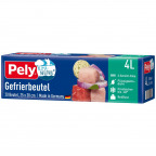 Pely® Klimaneutral Gefrierbeutel, 4 Liter (20 St.)