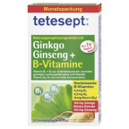 tetesept Ginkgo Ginseng + B-Vitamine (30 St.)