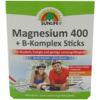 SUNLIFE Magnesium 400 + B-Komplex Sticks (20 St.)