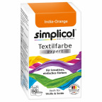 simplicol Textilfarbe expert 1702 India-Orange (150 g)